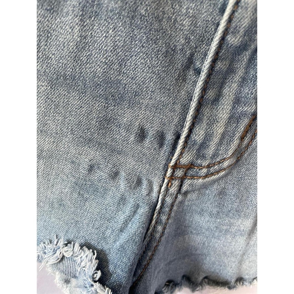 Blue Jean Shorts size 4 pink Victoria's Secret - Picture 2 of 8